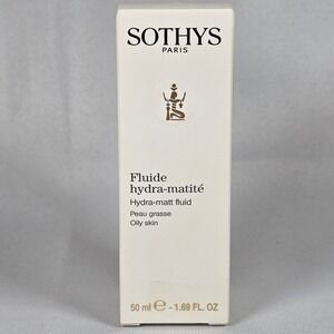 Sothys Paris Hydra-Matt Fluid Oily Skin 50ml 1.69oz New Box